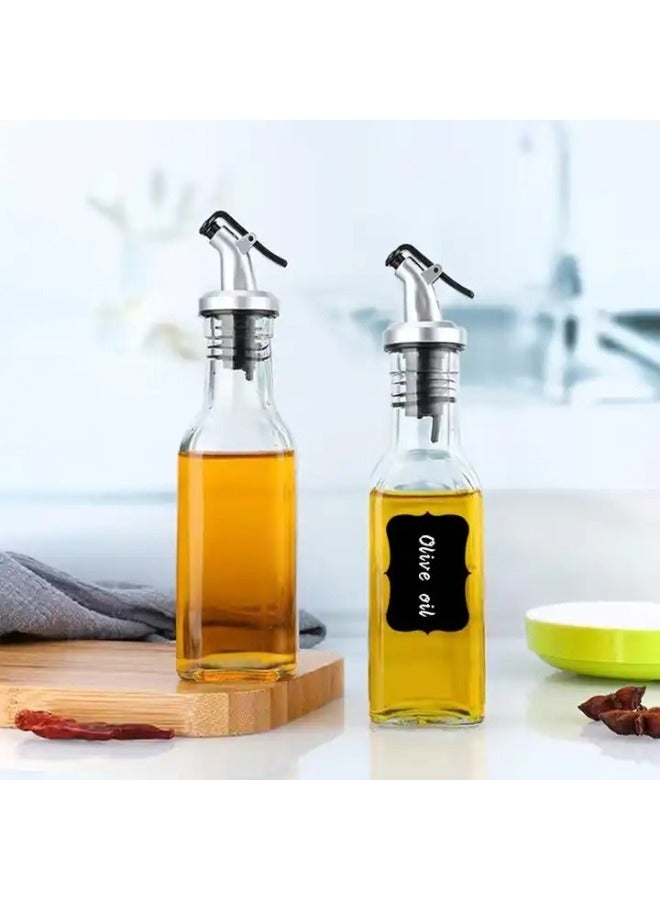 2-Piece Oil And Vinegar Glass Bottle Set 2x300ml - Image 5