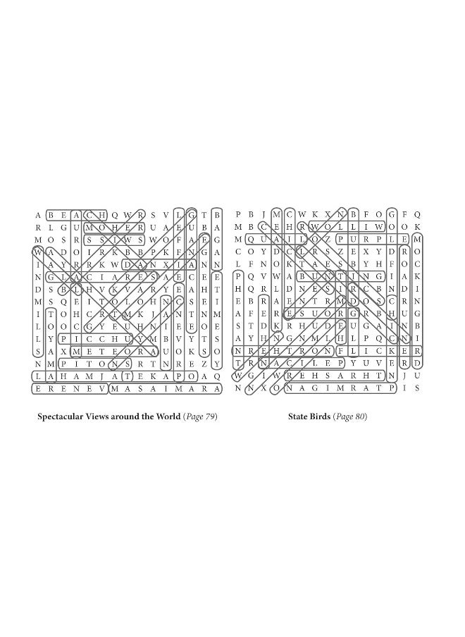Nature Lovers' Word Search Puzzles  - Image 1