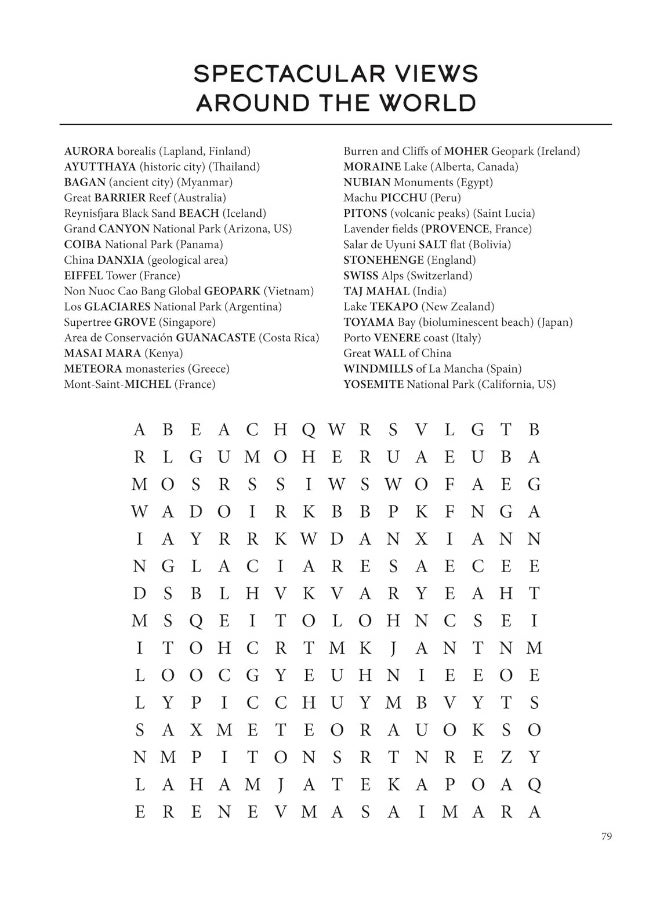 Nature Lovers' Word Search Puzzles  - Image 3