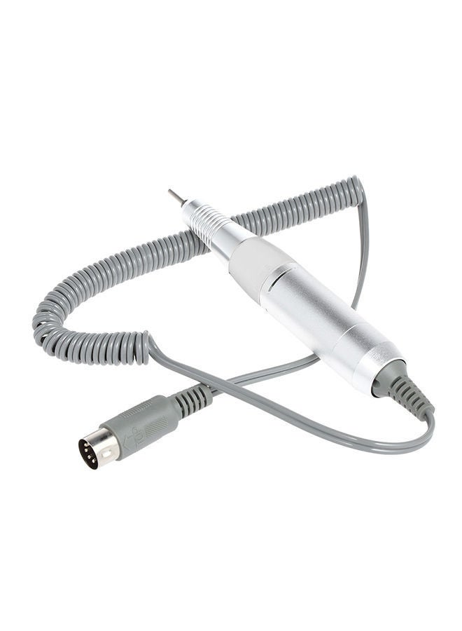 NIBEMINENT Mini Electric Nail Drill Machine Silver - Image 1