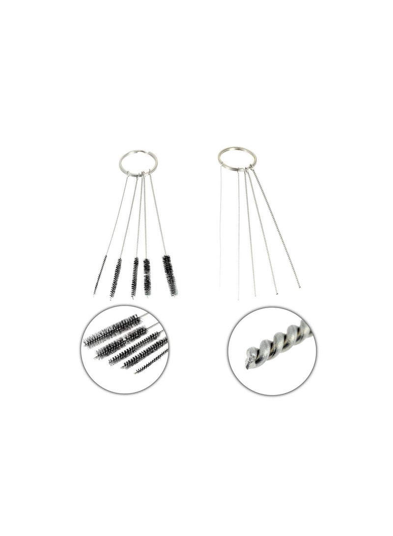 GGOOT New Airbrush Cleaning Pot Stabilizer Glass Jar Bottles Holder Paint Station Filter Repair Tool For Cake Needle Body Paint Nail  - Image 4