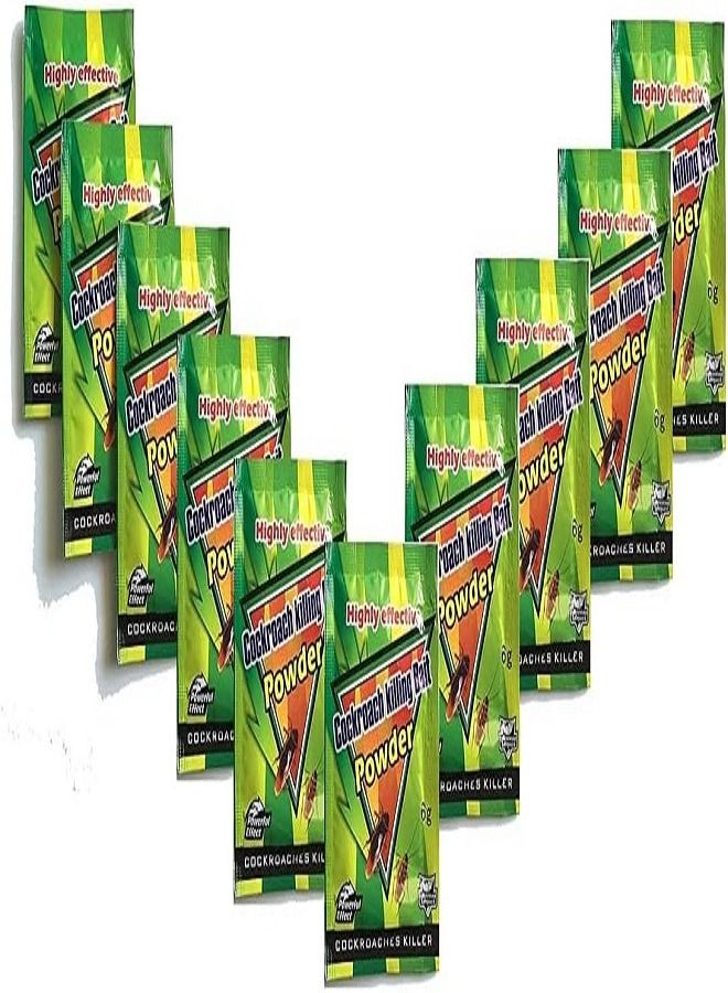 Generic 10 Pack Highly Effective Cockroach Killer Bait Powder 10x6g  - Image 1