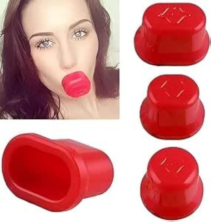 Lip Fullness Device - Safe, non-invasive suction system with oval and circular tips for daily natural enhancement - Image 1