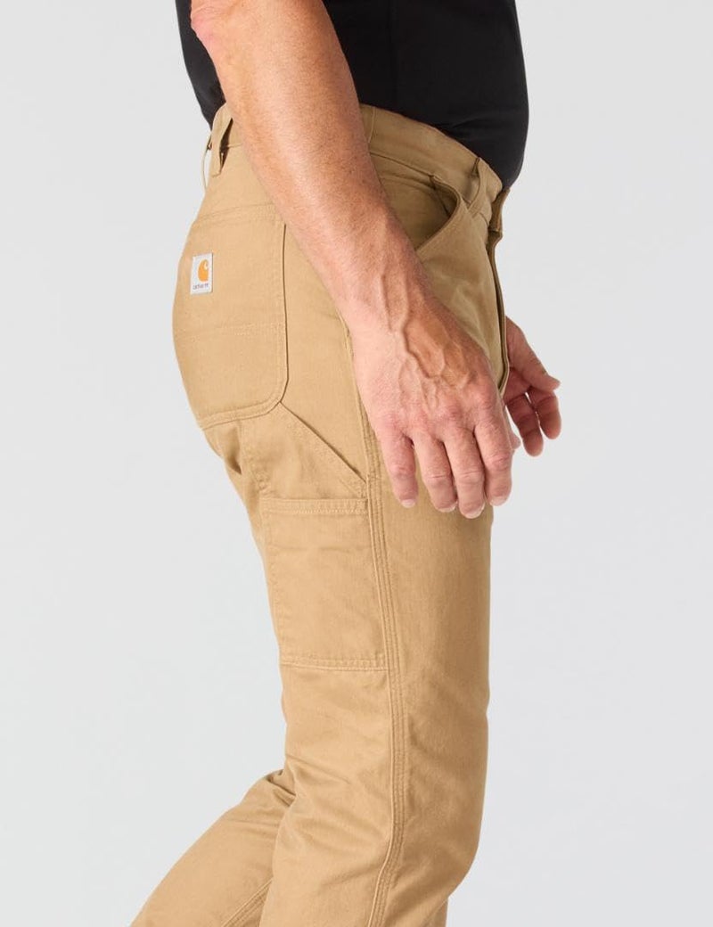 Carhartt Men's Relaxed Straight Twill Dungaree, Dark Khaki, W38 x L30 - Image 5