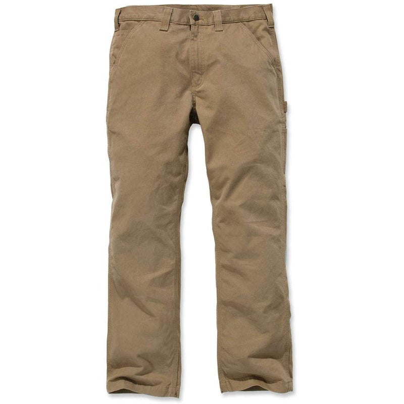 Carhartt Men's Relaxed Straight Twill Dungaree, Dark Khaki, W38 x L30 - Image 4