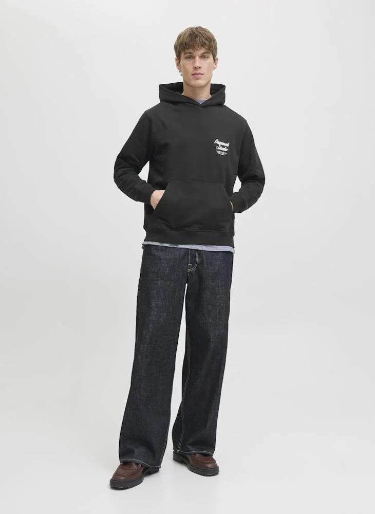 JACK & JONES Graphic Pullover Hoodie