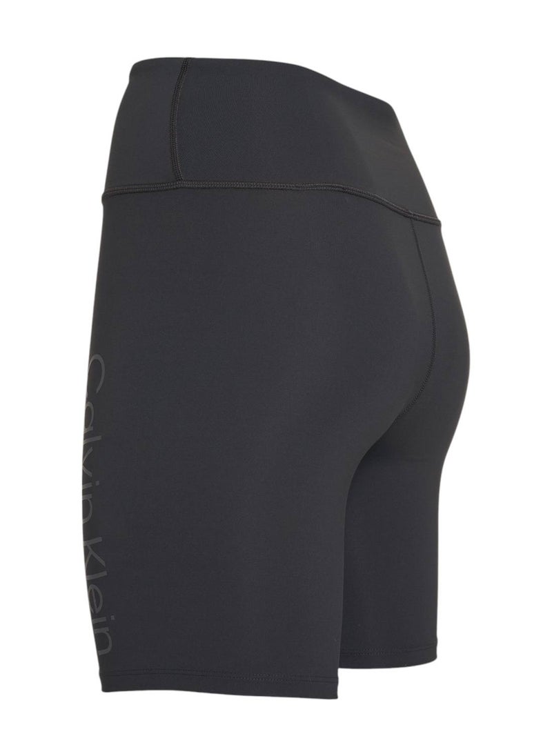 CALVIN KLEIN Women's Cycling Shorts - Polyester, Black  - Image 2