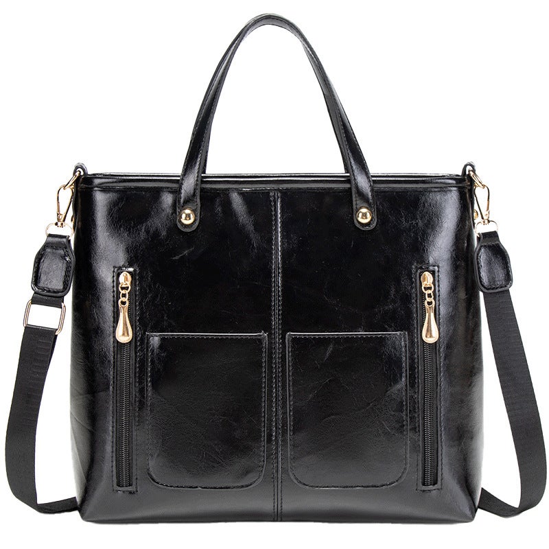 Women's Vintage Large Capacity Tote Bag - Image 5