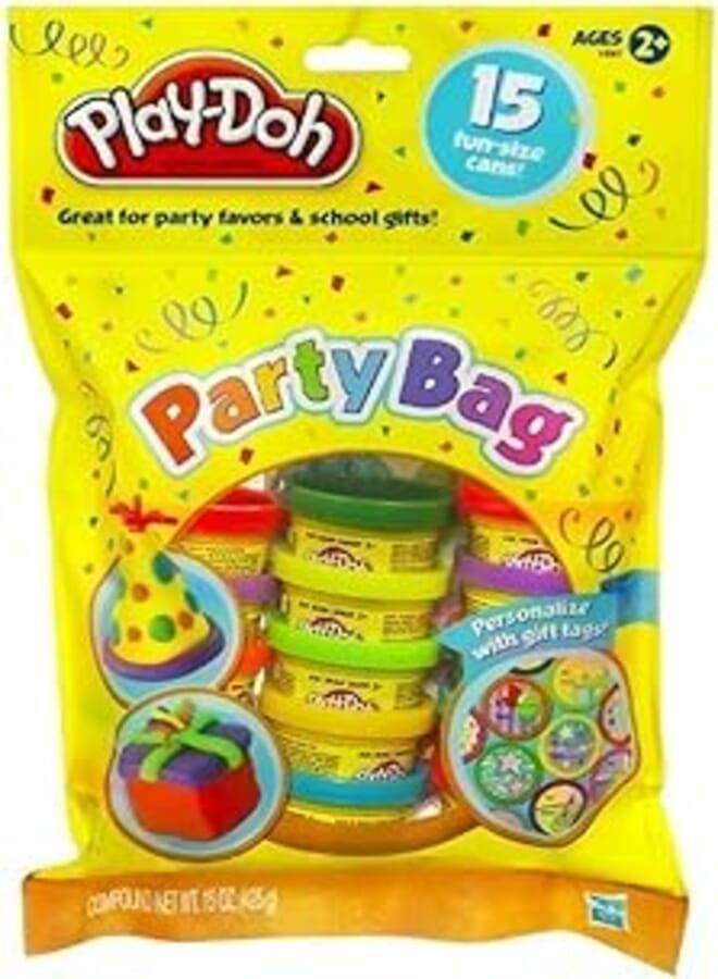 Play-Doh Party Bag Dough, 15 Count (assorted colors)