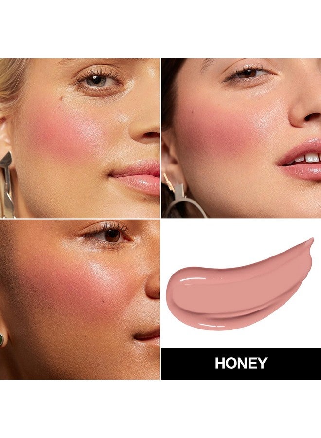 FV Liquid Blush High Pigmented Soft Cream Blush For Cheeks Long Lasting Cheek Tint With Dewy Finish Breathable & Lightweight Makeup Blush For Natural Look (Honey) - Image 2