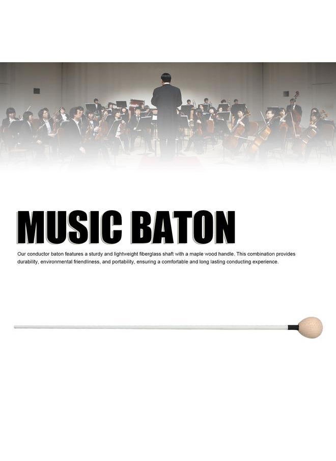 Conducting Baton Lightweight Versatile Professional Orchestra Conductor Baton for Band Performance 28 X 25mm / 1.1 X 0.98in