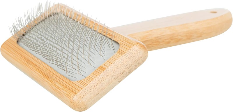 Trixie Soft Bamboo/Metal Brush for Cats and Dogs
