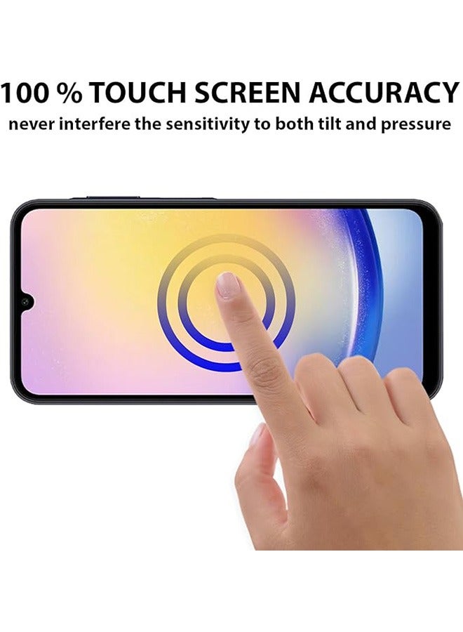 2 Pack Samsung Galaxy A15 5G Screen Protector, 9H Tempered Glass Screen Protector for Samsung Galaxy A15 5G, Full Coverage Bubble-Free Tempered Film, Anti-Scratch Film - Image 3