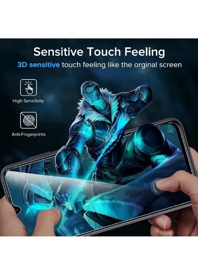 2 Pack Samsung Galaxy A15 5G Screen Protector, 9H Tempered Glass Screen Protector for Samsung Galaxy A15 5G, Full Coverage Bubble-Free Tempered Film, Anti-Scratch Film - Image 5