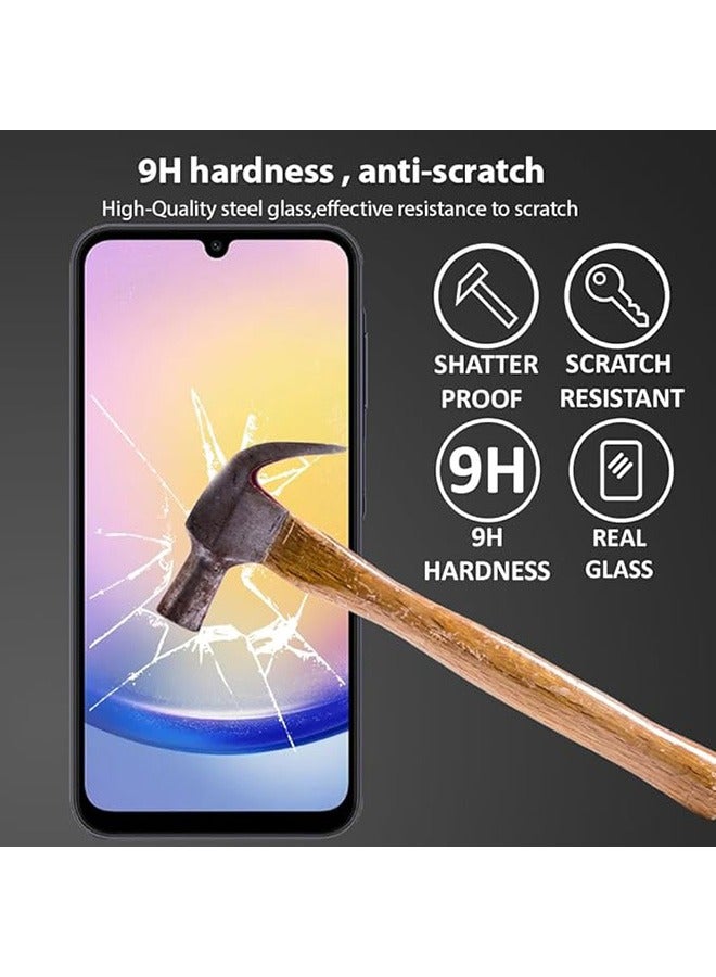 2 Pack Samsung Galaxy A15 5G Screen Protector, 9H Tempered Glass Screen Protector for Samsung Galaxy A15 5G, Full Coverage Bubble-Free Tempered Film, Anti-Scratch Film - Image 4