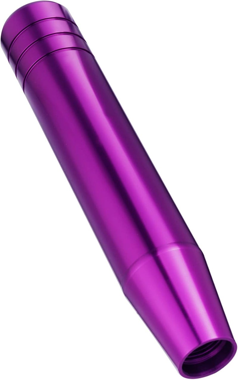 Abfer Tall Shift Knob Car Long Shifting Head Replace Weighted Gear Stick Shifter Knob Extension Fit Most Manual Automatic Transmission Vehicle (Purple-1) - Image 1