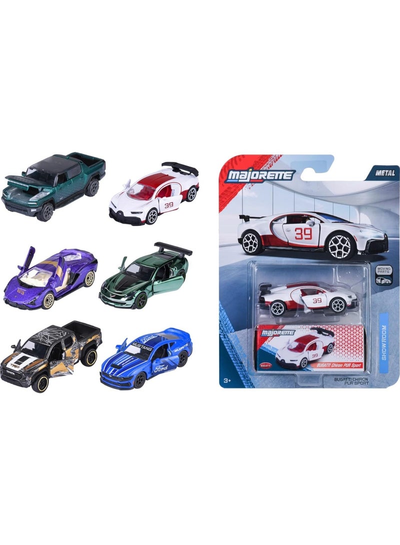 Majorette Auto Showroom Deluxe Metal Toy Car with Collection Box & Opening Parts, Assorted Styles - Image 1