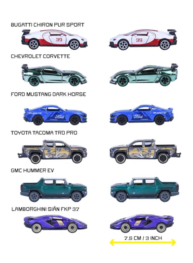Majorette Auto Showroom Deluxe Metal Toy Car with Collection Box & Opening Parts, Assorted Styles - Image 4