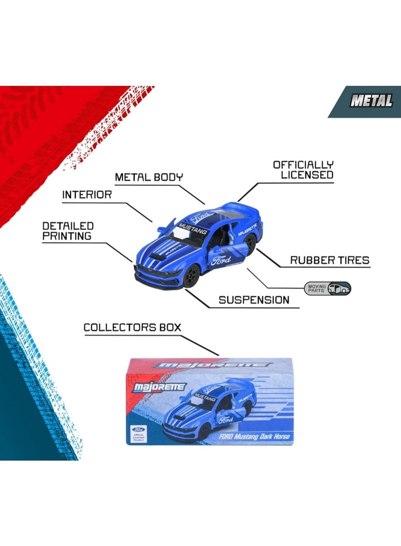 Majorette Auto Showroom Deluxe Metal Toy Car with Collection Box & Opening Parts, Assorted Styles - Image 5