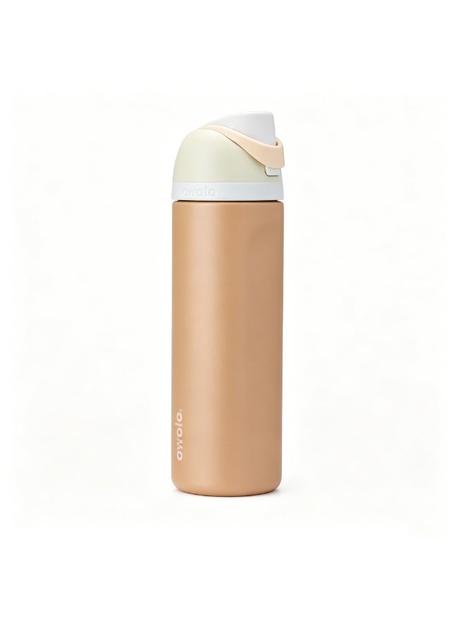 Owala 27cm Height 7cm Diameter Flip Sip Insulated Water Bottle, 24H Cold & 12H Hot Leakproof Travel Thermal Flask, BPA-Free Stainless Steel Tumbler for Gym, Office, Picnic, Camping, Hiking & Daily Use - Image 1