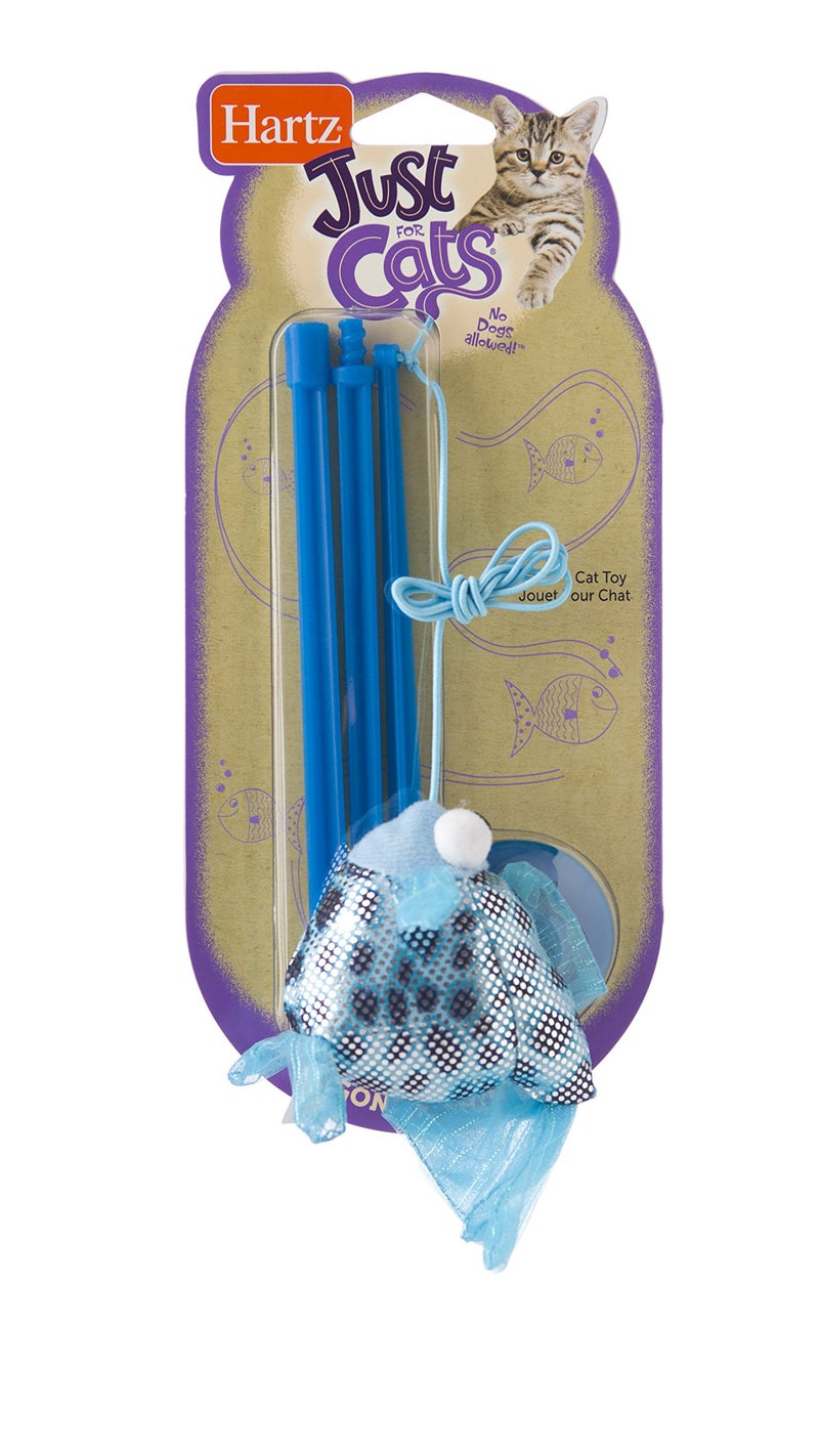 Hartz Just For Cats Gone Fishin Interactive Cat Toy Wand - Image 2