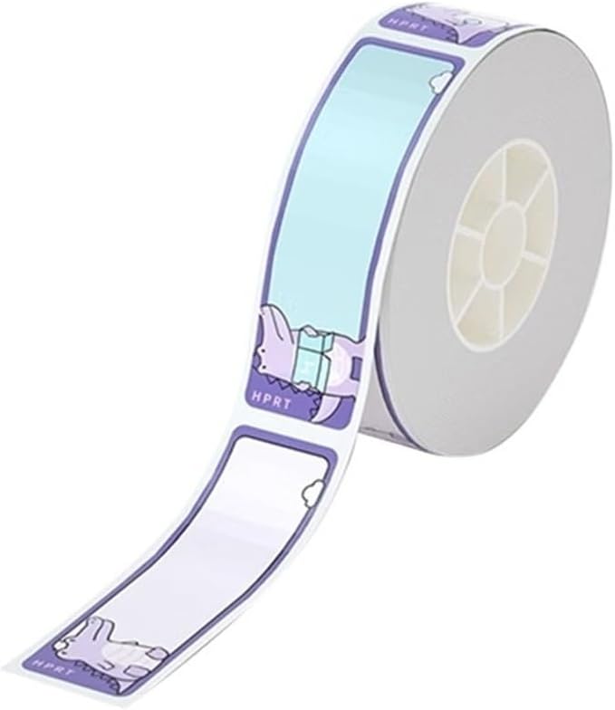 ورقة ملصق حراري مقاومة للماء بعرض 12-15 مم بألوان زاهية لطابعات Q2 H11 Mini Maker (XEB 12-40mm) - Image 1