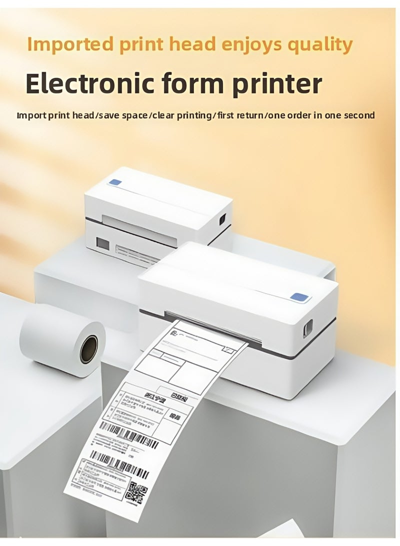 Claison ​​Thermal Printer, Thermal Barcode Label Printer, Adhesive Sticker Printer, Clothing Tag Label Machine​ - Image 2