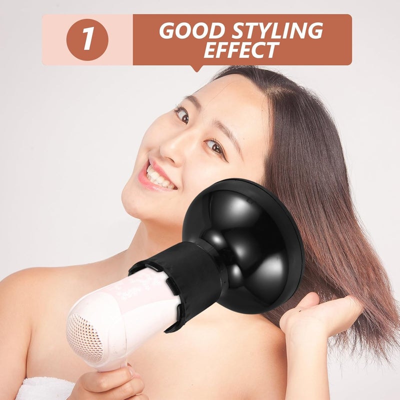 Multi-color available build Universal Hair Dryer Diffuser Attachment, Plastic Blow Dryer Diffuser for Curly Hair, Adjustable Airflow Styling Tool, Black, Compatible 4.2-6.2cm Nozzle for Home and Travel Use Gulf standard sizing alternatives Multi-hub shipment dispatch Non sticky surface Gulf climate tested upgraded quality Field tested quality Diverse purchase plan Ready varied options In-house warehouse packing Efficiency boosted construction Reliable daily use design Wear resistant Medium weight Market popular practical build Scratch resistant All-round applied quality General need oriented design Quick use-switch compatible build Any KSA address orderable All choice modern design Polished safe edge Fixed & portable compatible Cost saving design picks Versatile application Flexible sizing options - Image 4