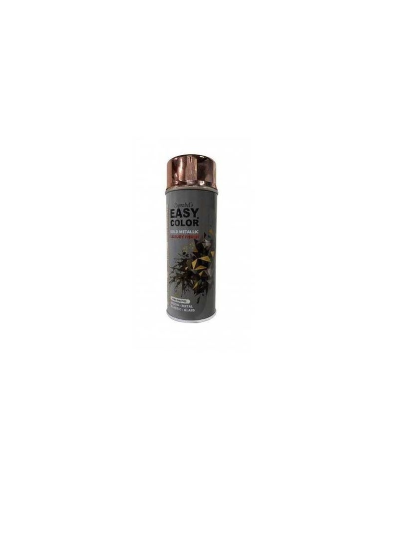 Coprabel Easy Color Pale Gold Metallic Luxury Finishing Spray Paint - 400ml  - Image 3