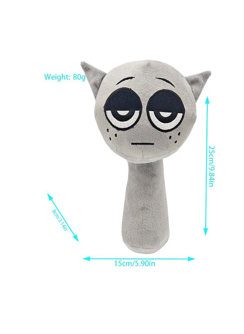 Y&D Sprunki Plush Toys, Sprunky Wenda & Gray Plushies Pillow Stuffed Animal Figure Dolls for Game Fans Gifts for Kids  - Image 2