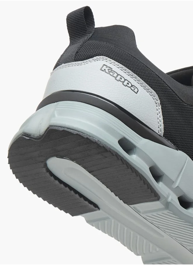 Kappa Men's Panelled Sports Shoes with Lace-Up Closure
