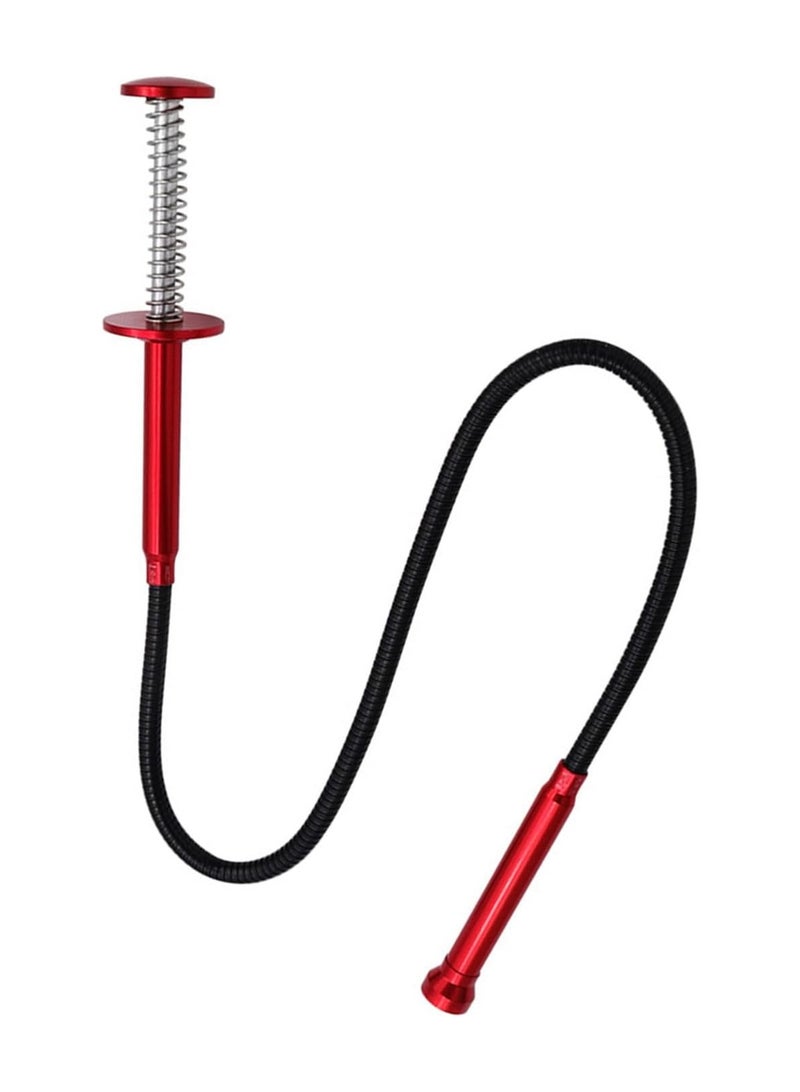 لوبيتيز أداة التقاط مغناطيسية مرنة قابلة للانحناء، 24 بوصة / 61 سم، أداة التقاط بأربعة مخالب، التقاط دقيق في المساحات الضيقة لحجرة المحرك/حوض المنزل/الصرف/الأقراط/المفاتيح/الأشياء المعدنية (اتجاه مغناطيسي) - Image 5