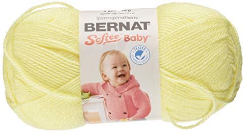 Bernat Softee Baby Yarn, 5 oz, Gauge 3 Light, Lemon - Image 3