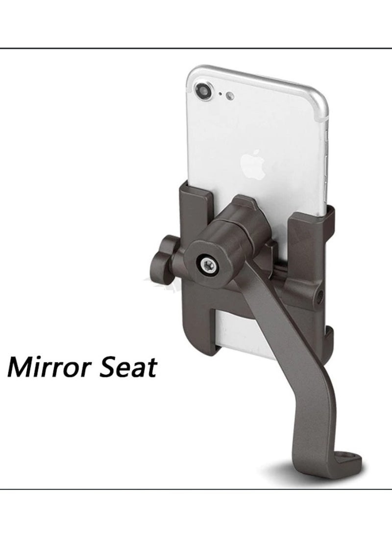 Bills - Adjustable Handlebar Cell Phone Holder,Aluminium Bike Phone Mount, Universal Mobile Holder for Bike, Motorcycle Bicycle Handlebar Cradle, Bike Phone Holder Compatible with All Phones - Image 1