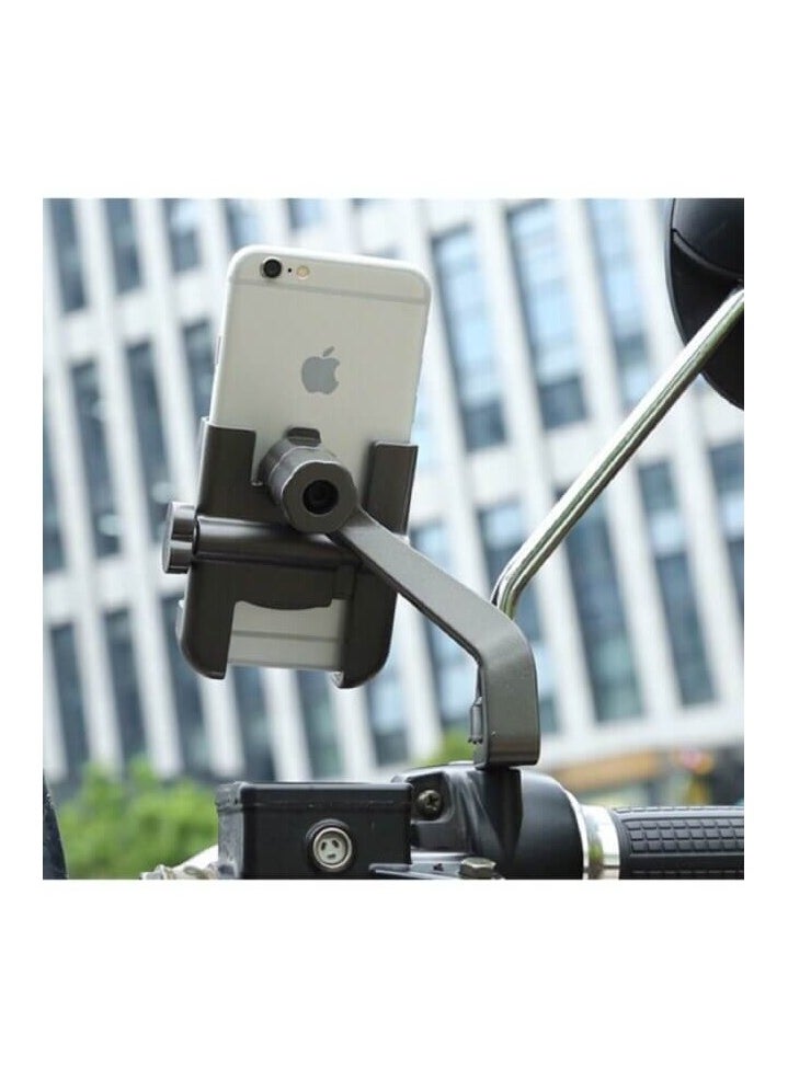 Bills - Adjustable Handlebar Cell Phone Holder,Aluminium Bike Phone Mount, Universal Mobile Holder for Bike, Motorcycle Bicycle Handlebar Cradle, Bike Phone Holder Compatible with All Phones - Image 1