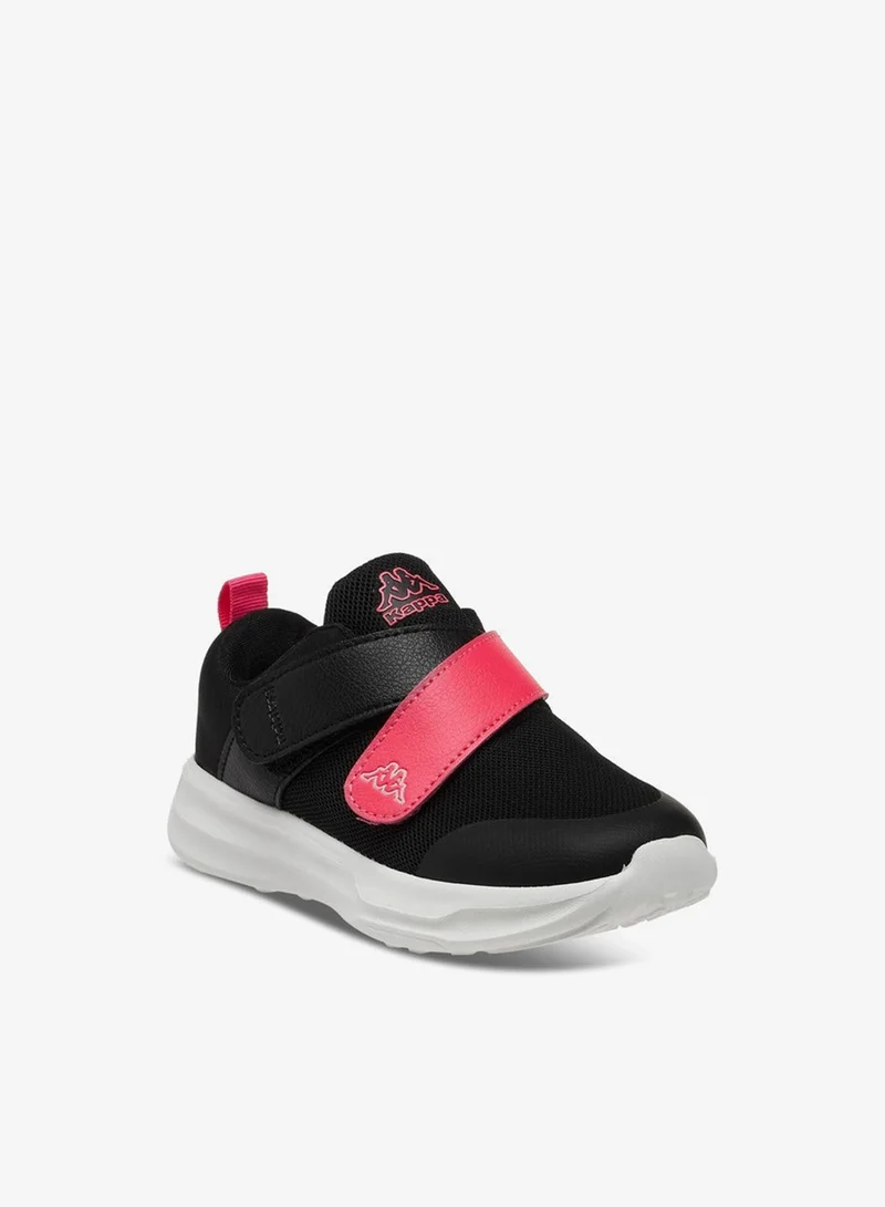 Kappa Girls' Logo Detail Sports Shoes with Hook and Loop Closure
