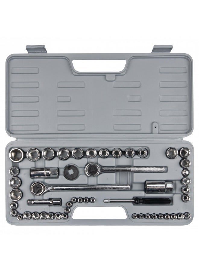 Performance Tool Performance Tool W1172 SAE/Metric 52-Piece Socket Set (1/4", 3/8" & 1/2" Drive)  - Image 2