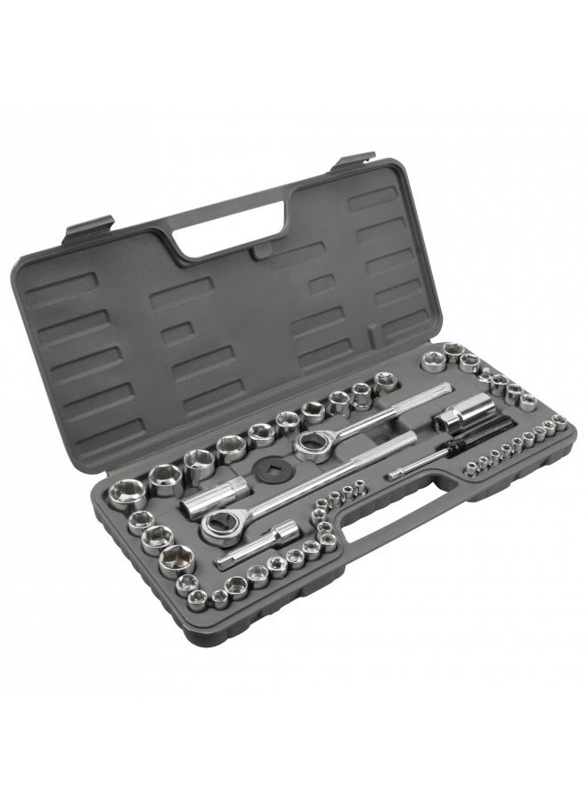 Performance Tool Performance Tool W1172 SAE/Metric 52-Piece Socket Set (1/4", 3/8" & 1/2" Drive)  - Image 1