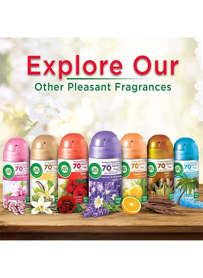 Air Freshener Freshmatic Auto Spray Refill, Sparkling Citrus 250Ml Pack of 3