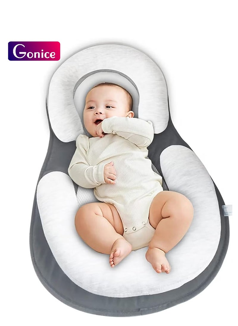 Gonice Baby Lounger Pillow - Stereotypes Pillow, Infant Newborn Anti Rollover Mattress Pillow for 0-12 Months Baby Sleep Positioning  - Image 1