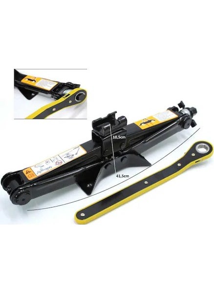 Oscar - Auto Ratchet Jack Scissor Type 1.5 Ton - Image 1