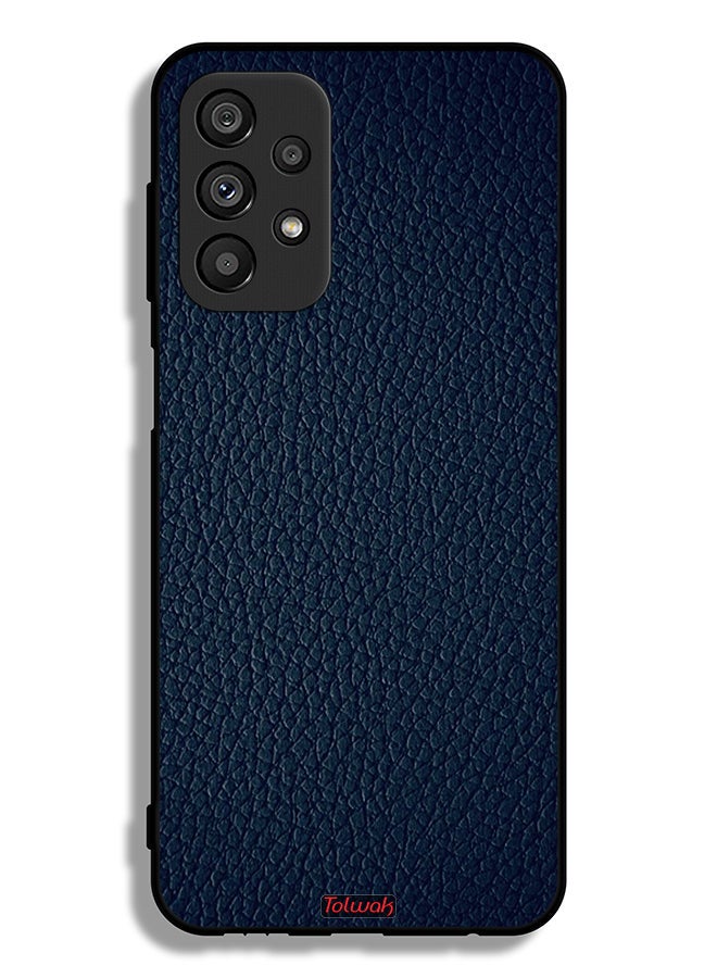 Tolwak Samsung Galaxy A23 5G Protective Case Cover Leather Pattern - Image 1