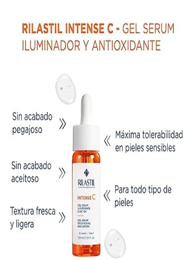 RILASTIL INTENSE C GEL SERUM BRIGHTENING AND ANTIOX 30ml - Image 3