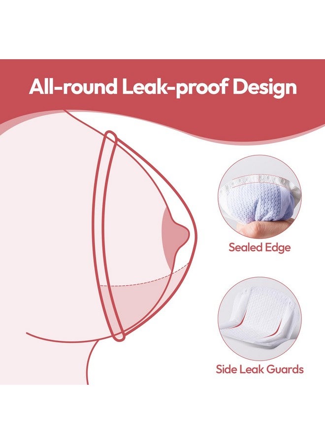 NCVI NCVI Disposable Ultra-Thin Nursing Pads 110 Count, Highly Absorbent Breast Pads for Leaking Milk, Breathable Nipple Pads for Breastfeeding, Soft and Stay Dry, Essentials for Nursing Moms - Image 4