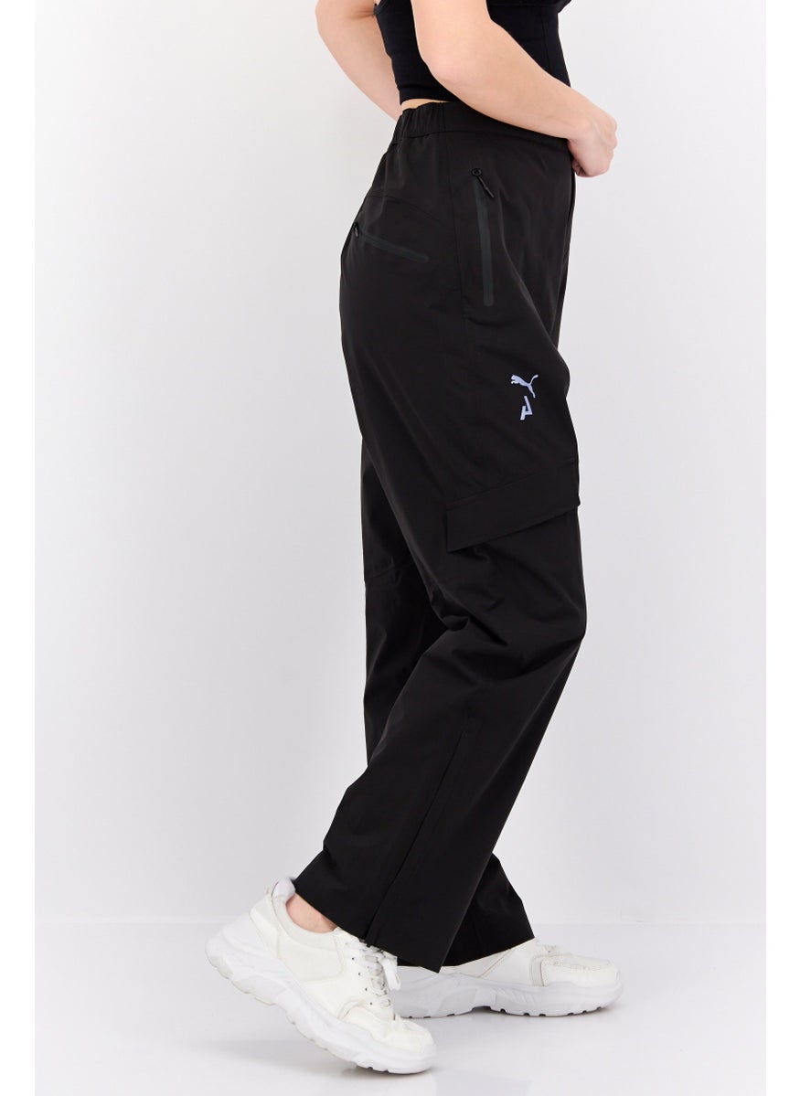 PUMA Men Sportswear Fit Outdoor Track Pants, Black  - Image 2
