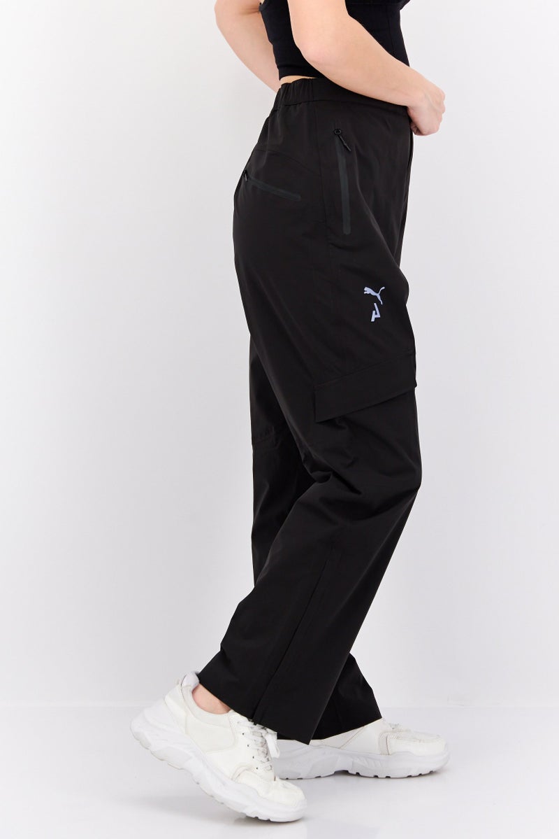 PUMA Men Sportswear Fit Outdoor Track Pants, Black  - Image 2