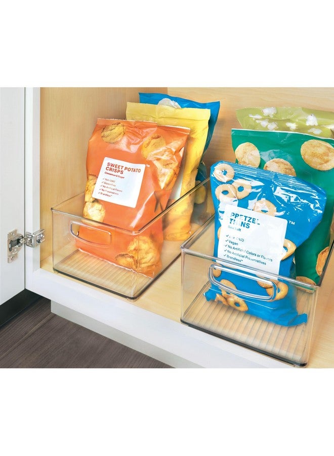 InterDesign iDesign Recycled Plastic Stackable Storage Bin for - Linus Collection - Clear - Image 3