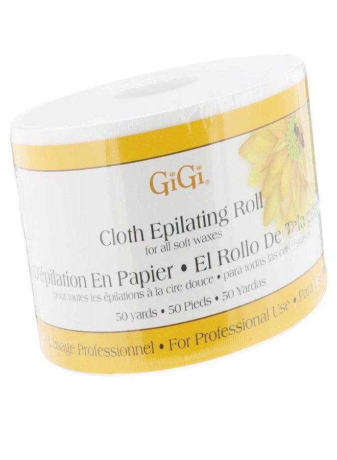 GiGi Non Woven Cloth Epilating Roll for Hair Removal, Facial Waxing Strip Roll For Soft Waxes, 50 Yards - Image 1