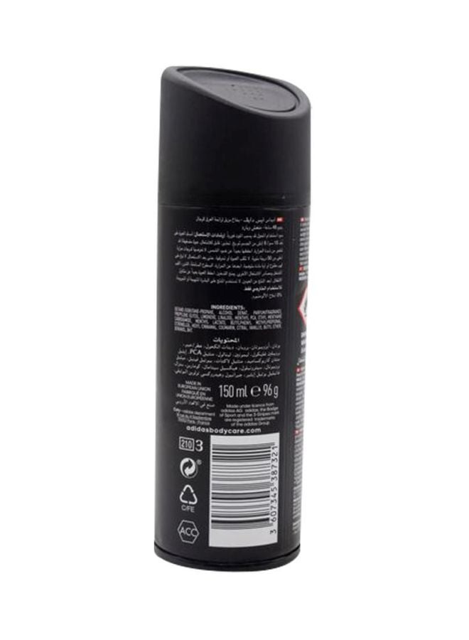 Adidas Ice Dive Deodorant Body Spray Black 2x150ml - Image 3