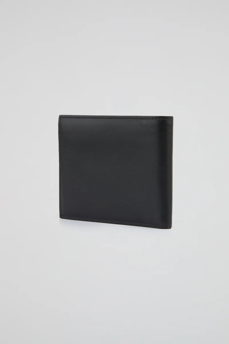 Roberto Cavalli  Roberto Cavalli Don’t Trust Fashion Graphic Leather Wallet for Men | Best Price UAE